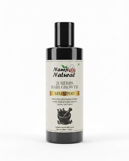 Nani Ji Natural 21 Herbs Hair Shampoo 210ml | Pack of 01