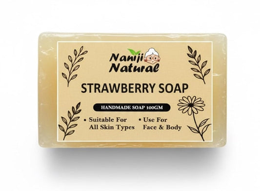 Nani Ji Natural Strawberry Handmade Soap