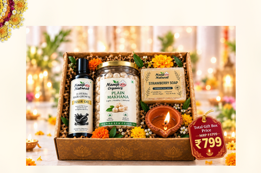 Combo of Hair Oil,Plane Makhaa,Strawberry SOAP