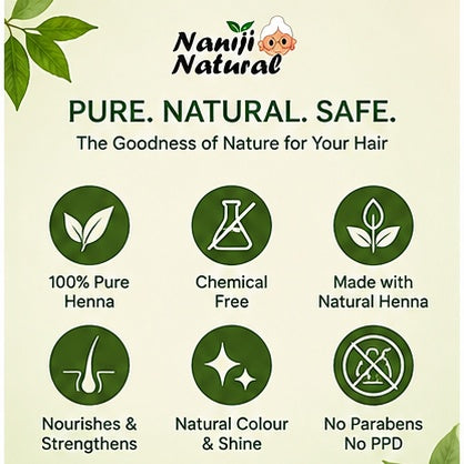 Nanji Natural Natural Henna Paste – 250 g 