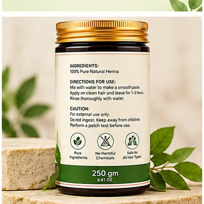 Nanji Natural Natural Henna Paste – 250 g 