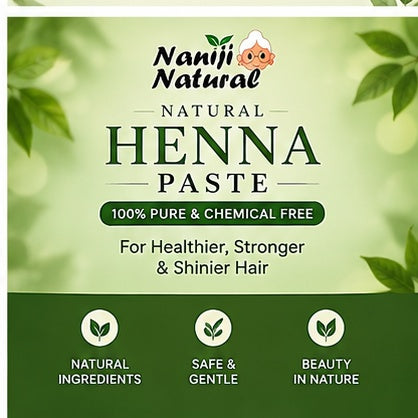 Nanji Natural Natural Henna Paste – 250 g 