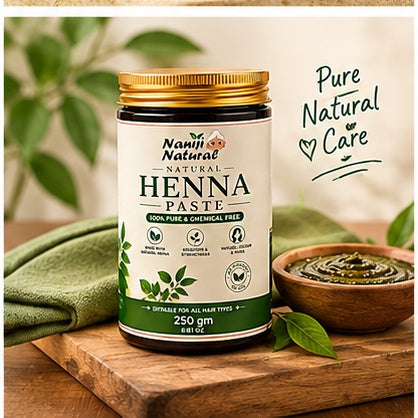 Nanji Natural Natural Henna Paste – 250 g 