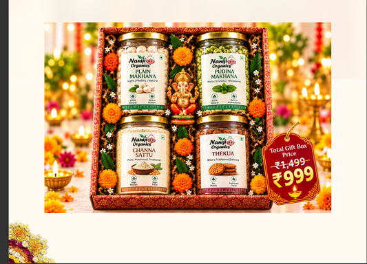 Naniji Natural Makhana & Traditional Snack Gift Hamper